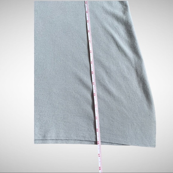 Eileen Fisher Superfine Merino Wool V-Neck Sweater Light Blue XS NWOT - Picture 7 of 10